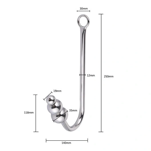 Collar Cuffs Hook Elegant and 5334 with Beaded Anal 0823